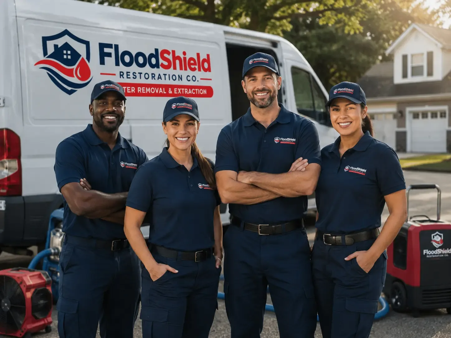 Flood Damage Restoration company in Lindenwood, IL