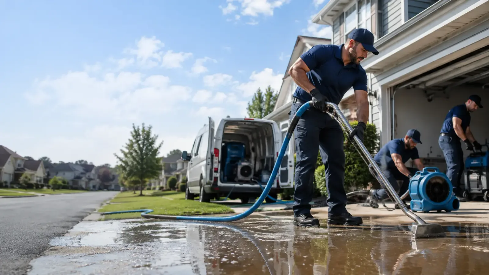 Flood Damage Restoration in Lindenwood, IL